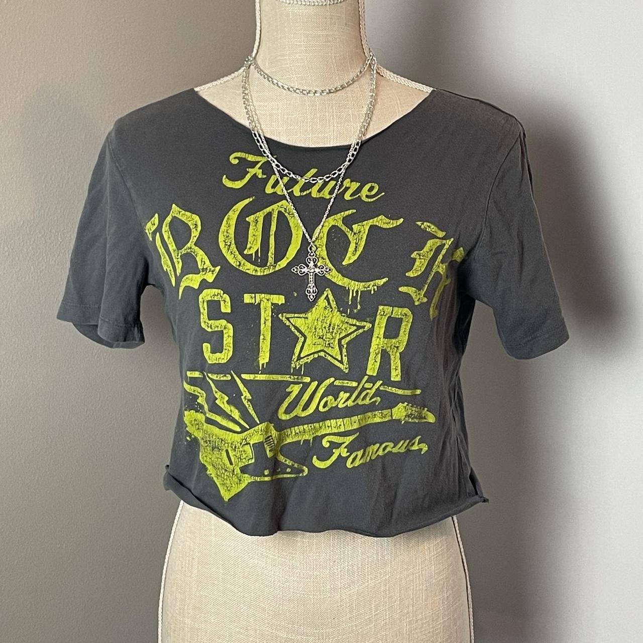 Cropped Rock Star Baby Tee