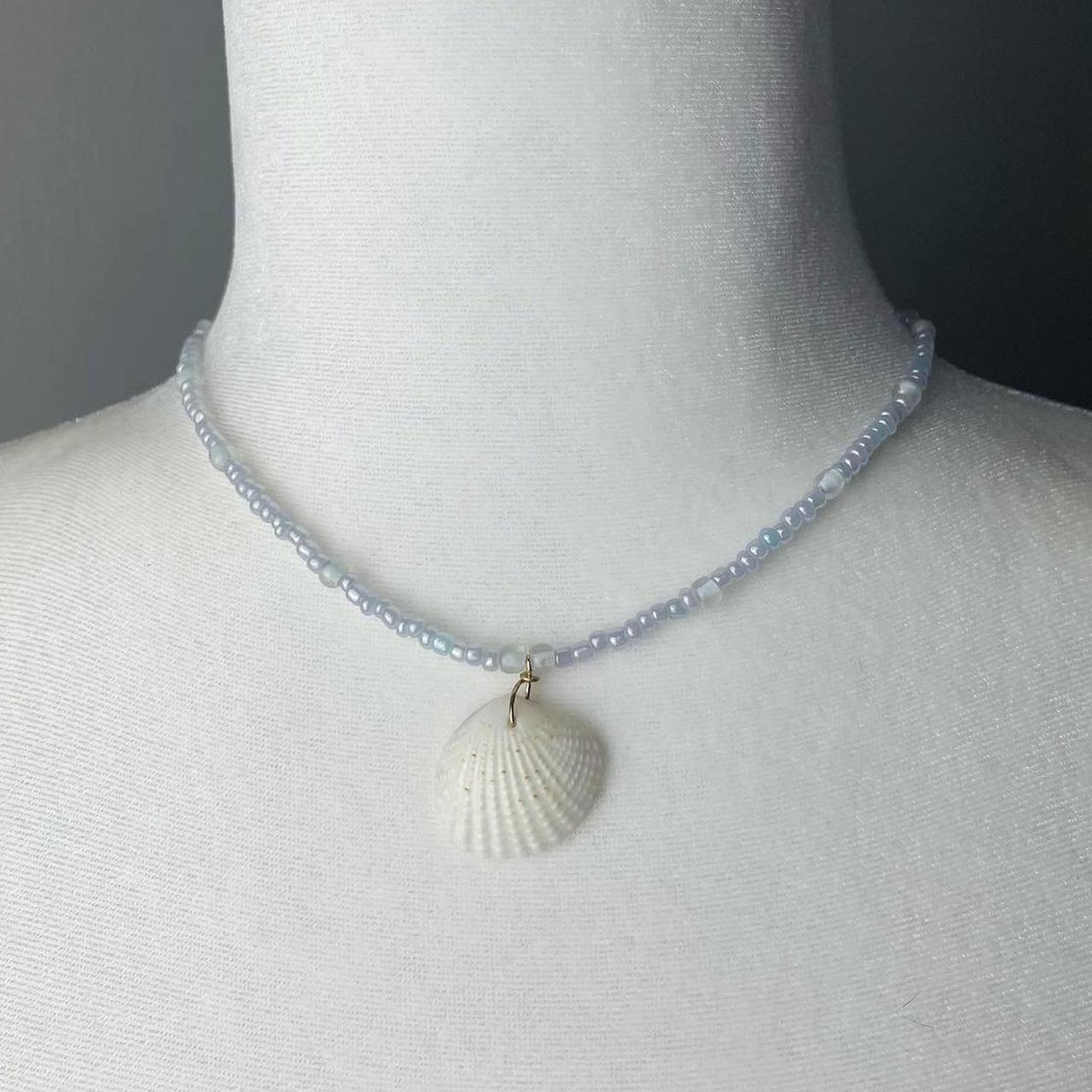 Beaded Seashell Necklace