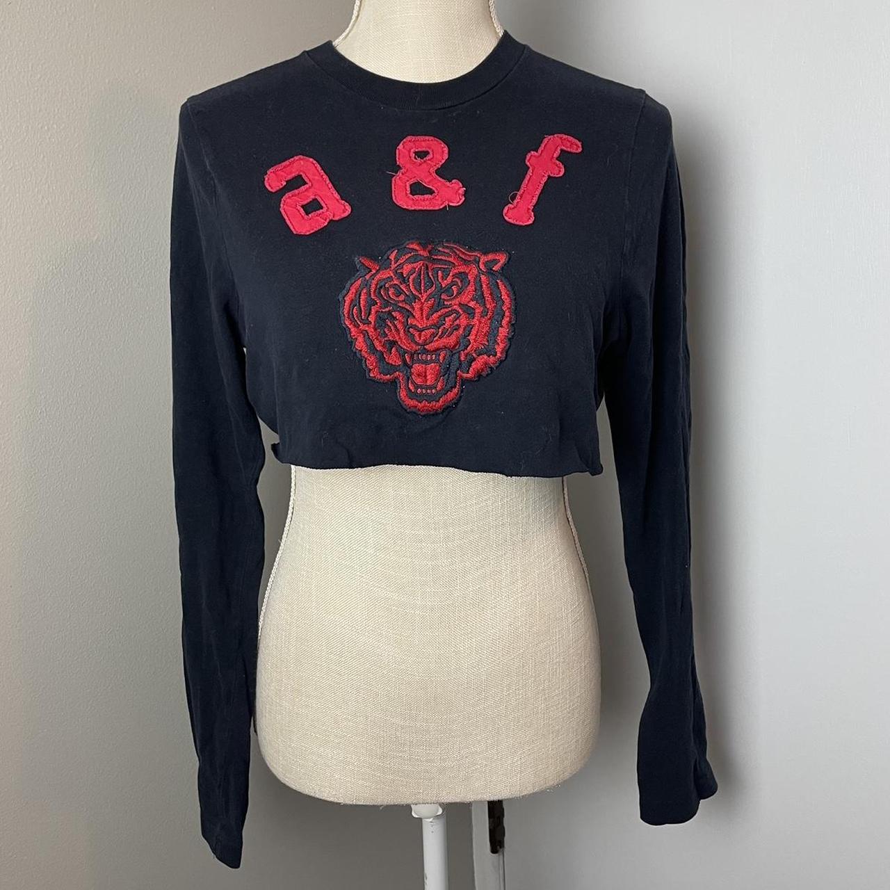 Abercrombie and Fitch Cropped Long Sleeve