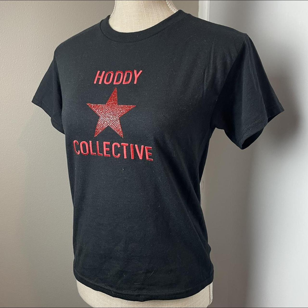 Hoddy Collective Rhinestone Embroidered Baby Tee