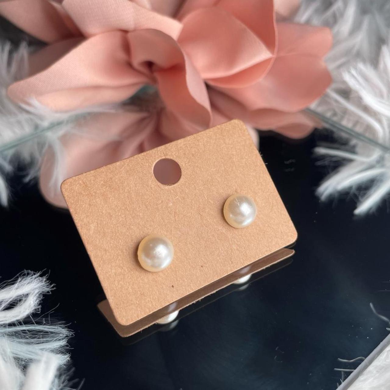 Pearl Stud Earrings