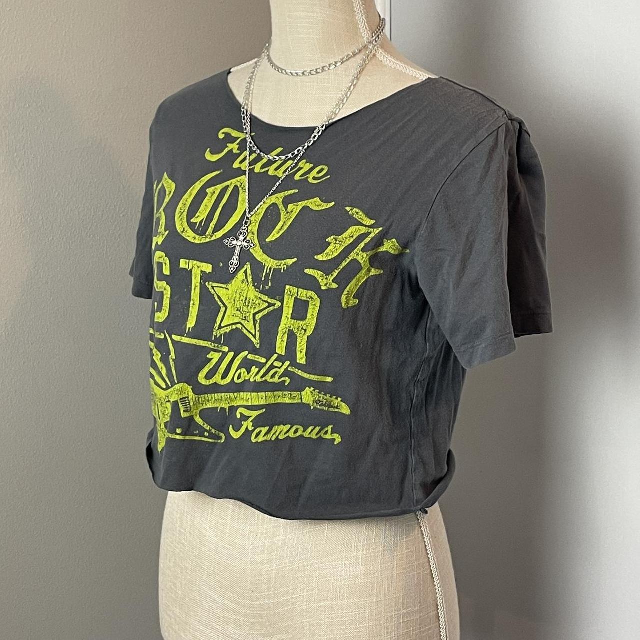 Cropped Rock Star Baby Tee